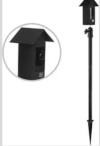 lot 7260 image: HOLACA Spike Pole Mount Ground Stake and Weatherproof Silicone Skin for Ring Stick Up Cam Battery HD Security Camera(3rd Generation), Suitable for Stake into Soft Ground