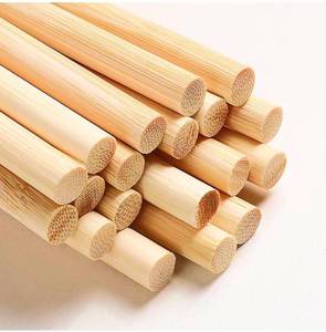 lot 7275 image: 14 x 17.5 Inch 25 PCS Dowel Rods Wood Sticks Wooden Dowel Rods - Unfinished Bamboo Sticks - for Crafts and DIYers