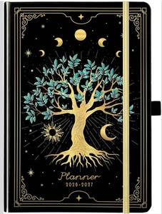 lot 7279 image: Planner 2026-2027- Weekly and Monthly from July 2026 - June 2027, Academic Planner with Thick Paper, Inner Pocket, 5.5 x 8.4