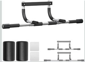 lot 7353 image: Ally Peaks Pull Up Bar for Doorway,Multiple Levels Width Adjustable Pull Up Bar Accurately Match Wide and Narrow doorframe,Indoor Chin-Up Bar Workout Bar,USA Original Patent