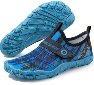 lot 7371 image: SEEKWAY Barefoot Water Shoes for Kids - Wide Toe Box and Quick-Dry Sand Shoes Toddler for Hiking Swim Beach Pool Kayak Sport Accessories, Camping Essentials Must-Haves for Boys Girls Sizes 28