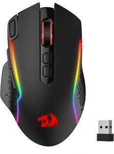 lot 7373 image: Redragon M810 Pro Wireless Gaming Mouse, 10000 DPI WiredWireless Gamer Mouse wRapid Fire Key, 8 Macro Buttons, 45-Hour Reliable Power Capacity and RGB Backlit for PCMacLaptop