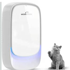 lot 7380 image: Air Ionizers, Plug in Negative Ion Air Purifier, Pet Odor Eliminator for DogsCats, Ozone Free Quiet Air Freshener for Small SpacesCat Litter Room, Kitchen, Smoke Dust, Mini Air Cleaner