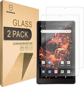 lot 65116 image: Mr.Shield 2-PACK Screen Protector For Orbic Tab8 4G LTE Tablet 8 Inch Tempered Glass Japan Glass with 9H Hardness Screen Protector