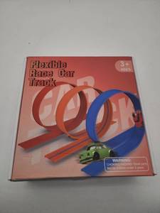 lot 65146 image: Childrens flexible race car track