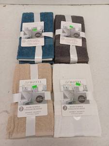 lot 10722 image: Loft Hotel Hand Towels, 8 Pieces, 16x24 Inch