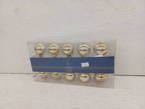 lot 10753 image: Celebrations LED Micro5mm ClearWarm White String Christmas Lights, Battery Operated
