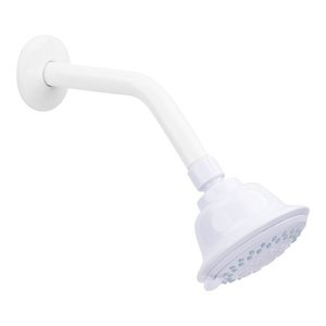 lot 10783 image: Exquisite 520 5347WT-WS White 5 Function Shower Head
