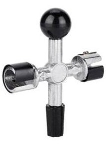 lot 10792 image: Lot of 2 Universal Car Battery Terminal Cleaner Tool