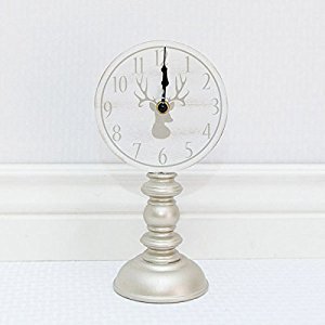 lot 10801 image: Adams And Co Wood Clock, Lot of 2