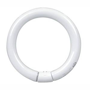 lot 10904 image: GE 32 Watt Fluorescent Tube Light Bulb  Warm White  T9 Bulb with G10q Base  Single Pack