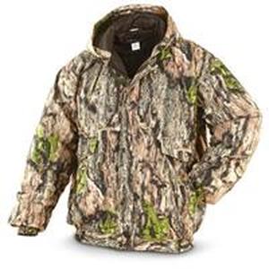 lot 10956 image: World Famous Sports Hooded Jacket Burley Camo, Northwoods, XL