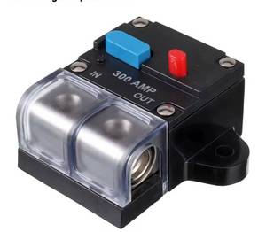 lot 8891 image: 300A Resettable Circuit Breaker - 300 Amp Self Recovery for Car Audio & Amps Protection