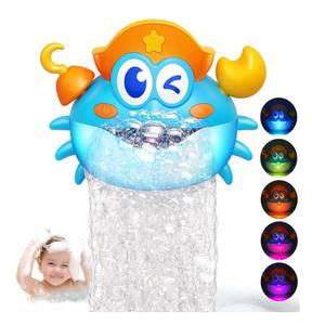 lot 8913 image: Bath Toys,Light Up Baby Bath Toys Bath Bubble Machine with Colourful RGB Light