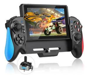 lot 8919 image: Gammeefy Switch Controller for SwitchSwitch OLED, Hall Effect One-Piece Joypad Controller Replacement for Switch Pro Controller, Switch Remote with Turbo & Dual Motor Vibration