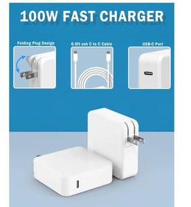 lot 8921 image: Mac Book Charger,100W USB C Charger Replacement for MacBook Pro 16, 15, 14, 13 Inch, MacBook Air 13 Inch, iPad Pro 20232022 20212020 20192018 All USB C Device,Type C to C Cable Power Adapter