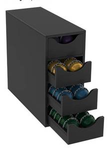 lot 8934 image: Suli Coffee Pod Holder, Coffee Capsule Storage Organizer,Coffee Pod Organizer
