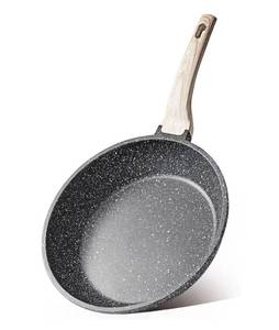 lot 8957 image: CAROTE Nonstick Frying Pan Skillet,Non Stick Granite Fry Pan Egg Pan Omelet Pans, Stone Cookware Chefs Pan, PFOA Free,Induction Compatible(Classic Granite, 8-Inch)