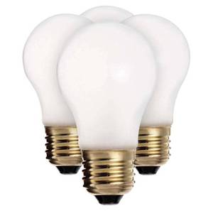 lot 8962 image: Satco S8525 40 watt A15 Incandescent Frosted 2500 Average Rated Hours 280 lumens Medium Base 130 Volts 4 Bulbs