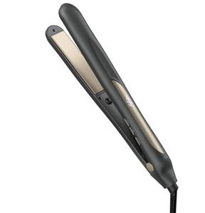 lot 8970 image: Infiniti PRO CONAIR Tourmaline Ceramic 1-Inch Flat Iron Digital Hair Straightener, 1-Inch Flat Iron to Straighten or Curl, 5 Heat Settings