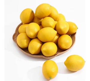 lot 8979 image: 12PCS Artificial Lemons Lifelike Fake Yellow Lemons
