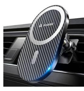 lot 9004 image: andobil Upgraded for Magsafe Car Mount Pro Strongest Magnet, Big Phone Friendly 360° Rotation Magnetic Phone Holder