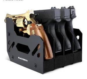 BlackSmith Foam Pistol Rack for Gun Safe Gun Accessories Storage Firearm Handgun Rack Revolver Pistols Holder