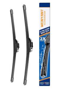 lot 9080 image: 22  22 Replacement For Ford F-150 2009-2022 Front Windshield Wiper Blade Original Equipment Automotive Replacement JU Hook Blades 2 Pack