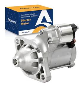 lot 9092 image: Starter Motor Replacement for Toyota Corolla, Matrix &amp Pontiac Vibe 1.8L  12V 1.6kW CW 10-Tooth Denso PMGR Replaces 28100-0D080, 428000-0340 Model 17841