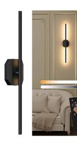 lot 9104 image: Battery Operated Wall Sconce,Wireless Wall Sconces USB Rechargeable Wall Lights with Remote Control,3000K-6000K Dimmable