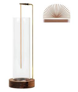 lot 9109 image: Incense Holder for Sticks, Anti-Ash Flying Incense Burner with 30 Incense Sticks