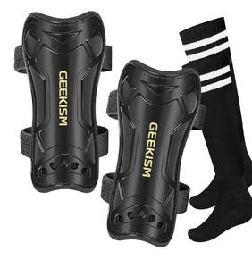 lot 9129 image: Soccer Shin Guards for Youth Kids Toddler, Protective Soccer Shin Pads & Sleeves Equipment - Football Gear for 3 5 4-6 7-9 10-12 Years Old Children Teens Boys Girls Medium