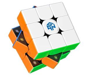 lot 9131 image: GAN 356 M, Speed Cube 3x3 Magnetic Speedcube Stickerless 356M Fidget Toys