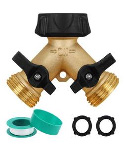 lot 9132 image: Biswing Garden Hose Splitter 2 Way