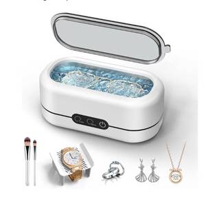 lot 9141 image: Ultrasonic Jewelry Cleaner, 48KHz Ultrasonic Cleaner Machine