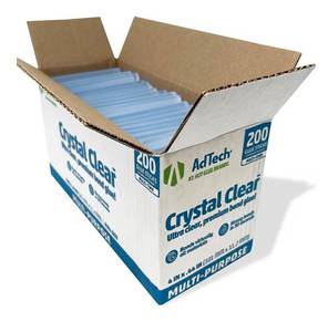 lot 9147 image: AdTech Full Size Hot Glue Sticks, 4-Inch, 200-Count