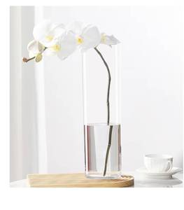 lot 9154 image: Flower Vase Acrylic Cylinder,11.81 Tall Clear Vase
