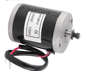 lot 9161 image: Brushed Motor, MY6812 12V 120W High Speed Electric Scooter Motor with 9 Tooth, Brush Motor DC for Electric Folding Scooters, Mini Dirt Bike Part Replacement