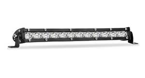 lot 9188 image: Zmoon 12 Inch LED Light Bar, 72W Spot Flood Combo Beam Light Bar, 8000 lm 6500K White