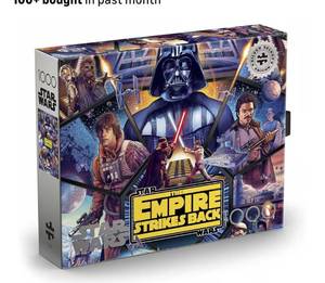 lot 9209 image: Buffalo Games Star Wars an Empire Saga - 1000 Piece Jigsaw Puzzle