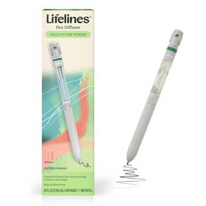 Lifelines Pen Diffuser with Essential Oil Blends Walk in The Woods - Retail: $10