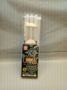 lot 115 image: Sakura Gelly Roll Pen White Assorted Sizes, Fine  Medium Bold - 3 Set (white - - Retail $16