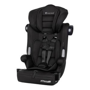 lot 1625 image: $110 Baby Trend Hybrid SI 3-in-1 Combination Booster Seat, Hoboken Black   Side-Impact Protection, 3-Stage Growth Design, Adjustable Headrest, Cushioned Comfort