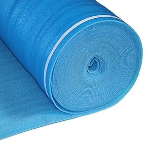 lot 1667 image: Floorlot Blue Flooring Underlayment with Moisture Barrier for Laminate and Hardwood Floors, (3mm Thick, 200 sq.ft Roll) (B00YTB6SO8)