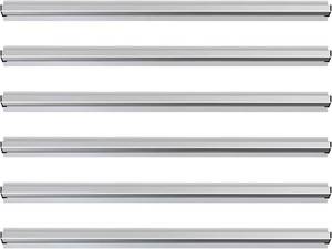lot 2779 image: Grip-A-Strip 3 Ft Display Rail  Aluminum Poster & Art Holder  6 Pack