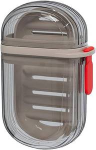 lot 2855 image: Travel Soap Case, Leakproof Soap Holder with Lid, Portable Bar Soap Holder for Traveling, Ideal for Bar Soap Storage During Travel, Camping, Gym