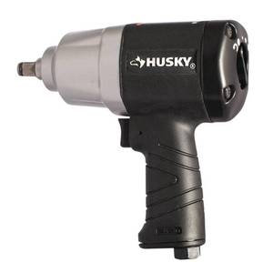 lot 18497 image: Husky 650 ft.lbs. 12 in. Impact Wrench - Retail $130