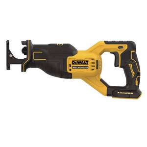 lot 18498 image: Dewalt DCS382B 20V MAX XR Cordless Brushless Reciprocating Saw (Bare Tool) - Retail $199