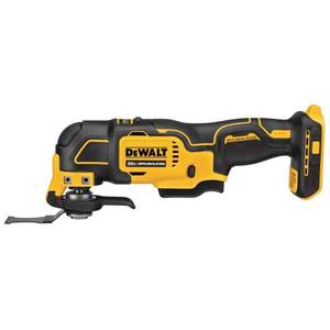 lot 18513 image: DEWALT ATOMIC 20V MAX Oscillating Tool, Cordless, Oscillating, Tool only (DCS354B) (B07TYGKHHS) - Retail $129