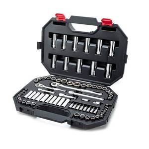 lot 18523 image: 144-Position Mechanics Tool Set (75-Piece) - Retail $108